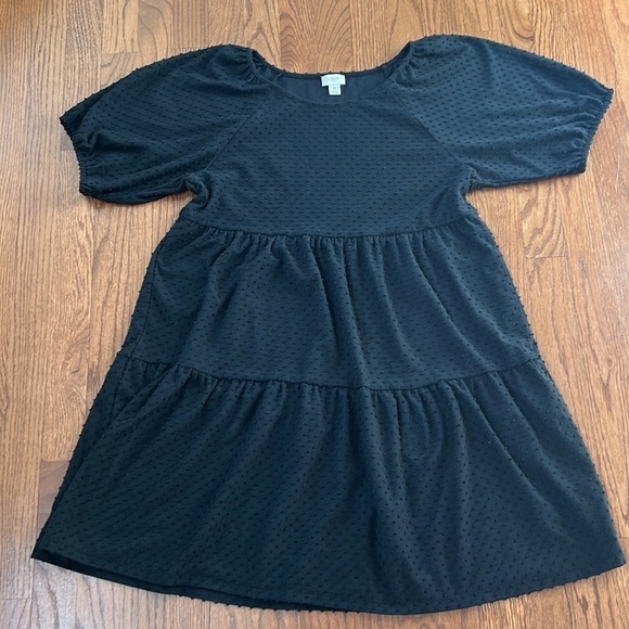 J. Crew Dresses & Skirts - J. Crew Bubble Sleeve Tiered Smock Dress size M
